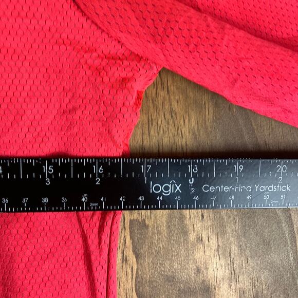 Under Armour Womens Sweatshirt Pink 1/4 Zip Heat Gear Fitted Pullover Stretch L - Picture 8 of 12